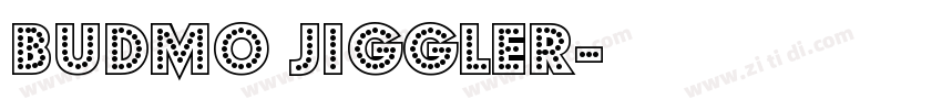 Budmo Jiggler字体转换